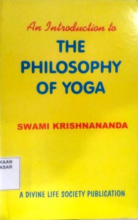 Image of An Introduction to The Philosoply of Yoga
